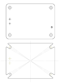 AlSiC铝碳化硅IGBT基板的U形孔设计
